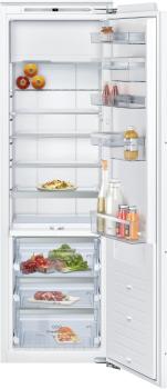 Neff Collection KI8826DE0 - N 90, Einbau-Kühlschrank mit Gefrierfach, Flachscharnier mit Softeinzug, Nische 56 x 178 cm, 7 Jahre Garantie